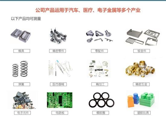 เครื่องมือวัดทางแสงกึ่งอัตโนมัติ 2D 2.5D 3D 200mm/S