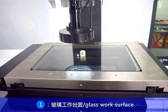 คู่มือระบบการวัดการมองเห็น CNC ในห้องปฏิบัติการทางแสง 2D 3um ความแม่นยำสูง